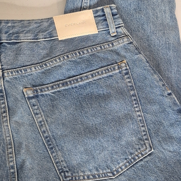 Everlane The Curvy '90s Cheeky Straight Jeans - Size 31 Crop - Picture 9 of 15